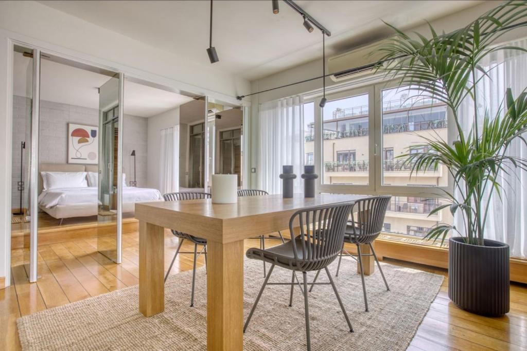 Sunny Luxury Loft,Stunning Acropolis View, Jacuzzi Apartment Athens Exterior photo