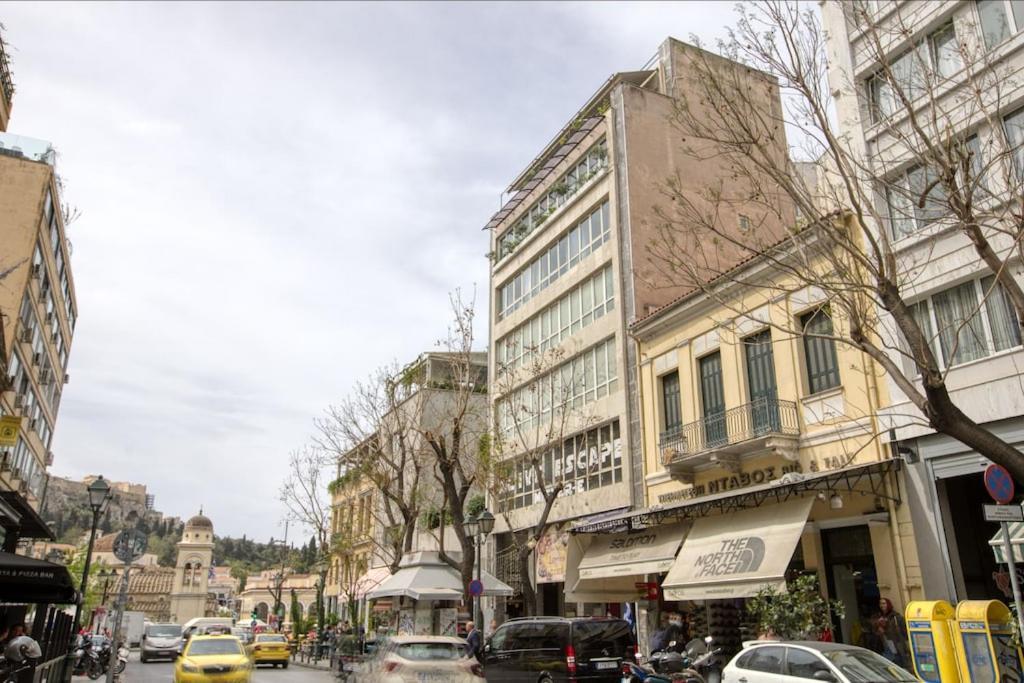 Sunny Luxury Loft,Stunning Acropolis View, Jacuzzi Apartment Athens Exterior photo