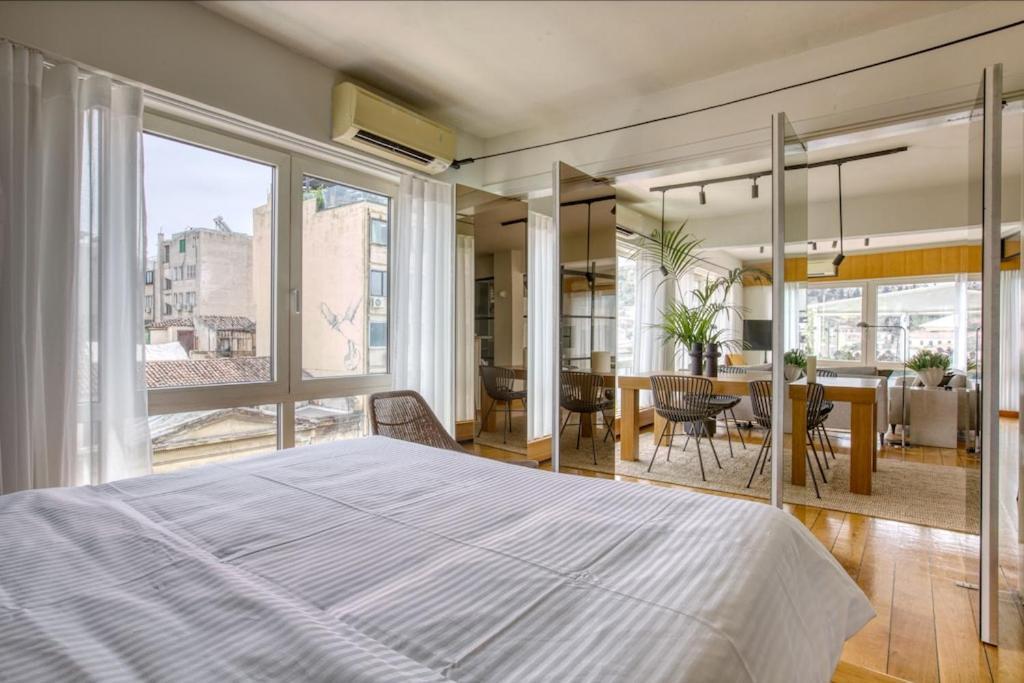 Sunny Luxury Loft,Stunning Acropolis View, Jacuzzi Apartment Athens Exterior photo
