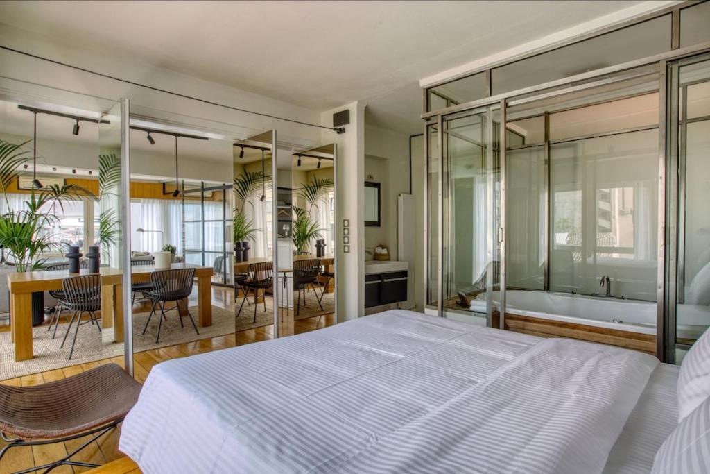 Sunny Luxury Loft,Stunning Acropolis View, Jacuzzi Apartment Athens Exterior photo