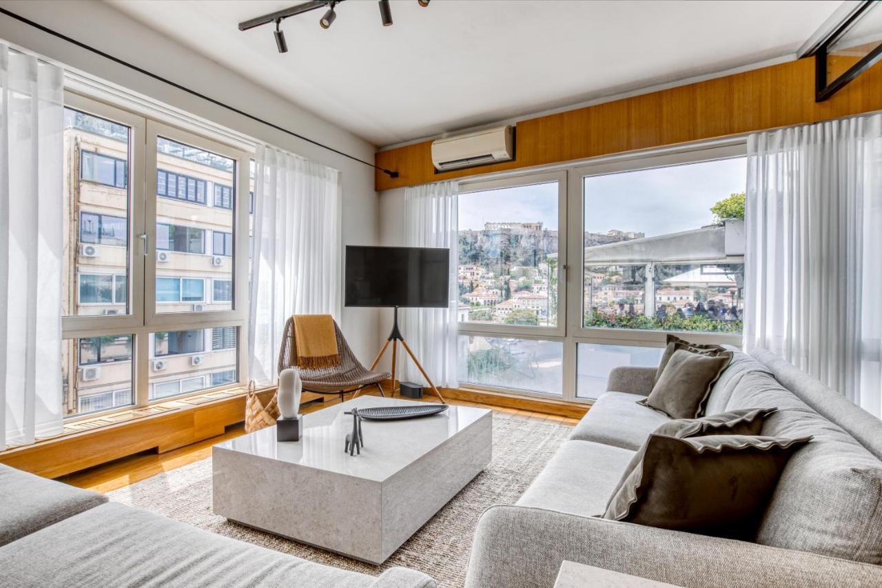 Sunny Luxury Loft,Stunning Acropolis View, Jacuzzi Apartment Athens Exterior photo