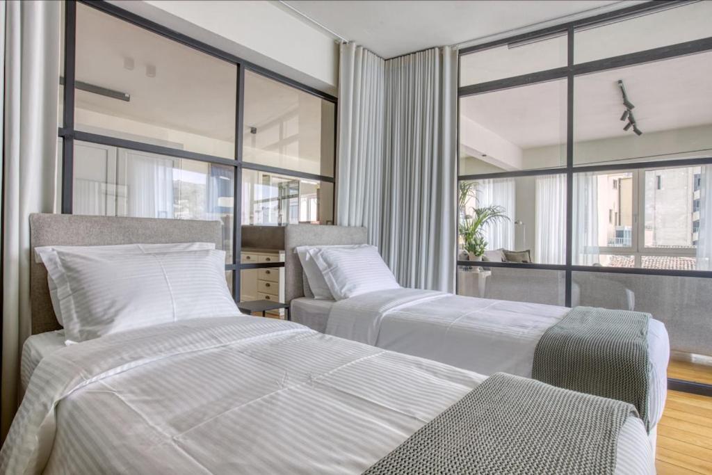 Sunny Luxury Loft,Stunning Acropolis View, Jacuzzi Apartment Athens Exterior photo