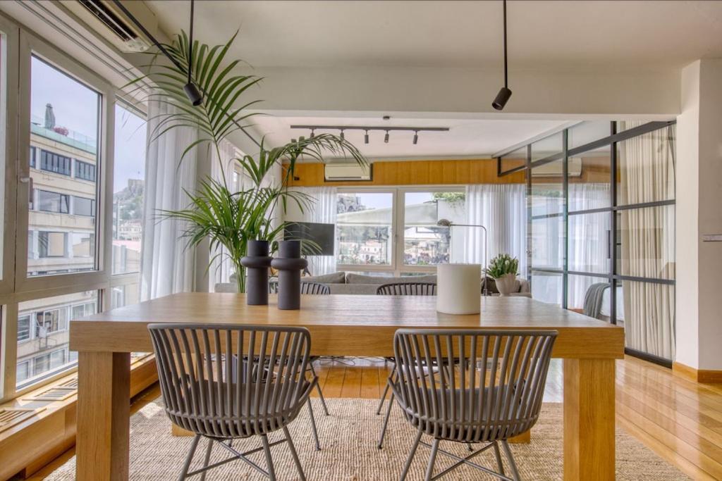 Sunny Luxury Loft,Stunning Acropolis View, Jacuzzi Apartment Athens Exterior photo